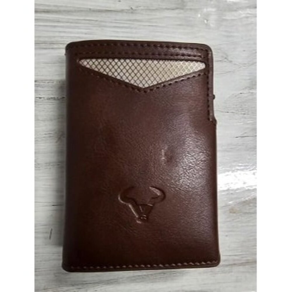 New Men Wallet Gift Boxed,Slim Front Pocket Wallet Money Clip Card Holder